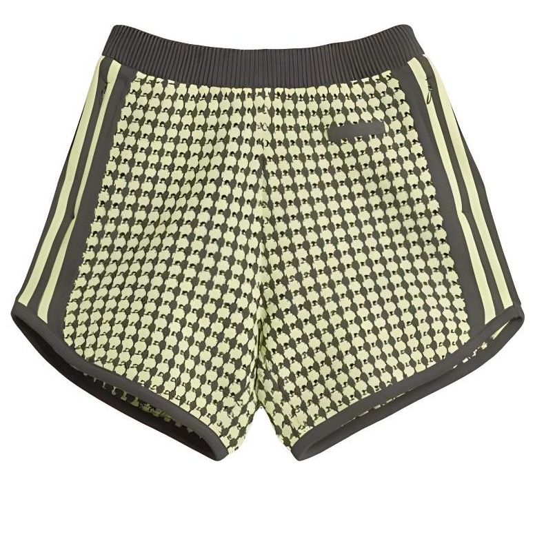 adidas x Wales Bonner Crochet Short Asia Sizing 'Green' IY2048