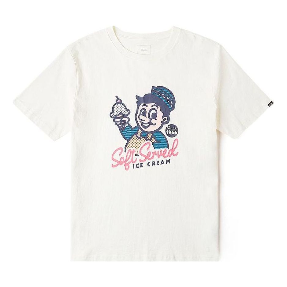 Vans Ice Cream Boy T-shirt 'White' VN000GSQFS8