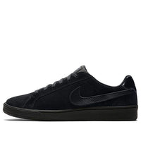 Nike Court Majestic Suede Low-Top Sneakers Black 653485-001