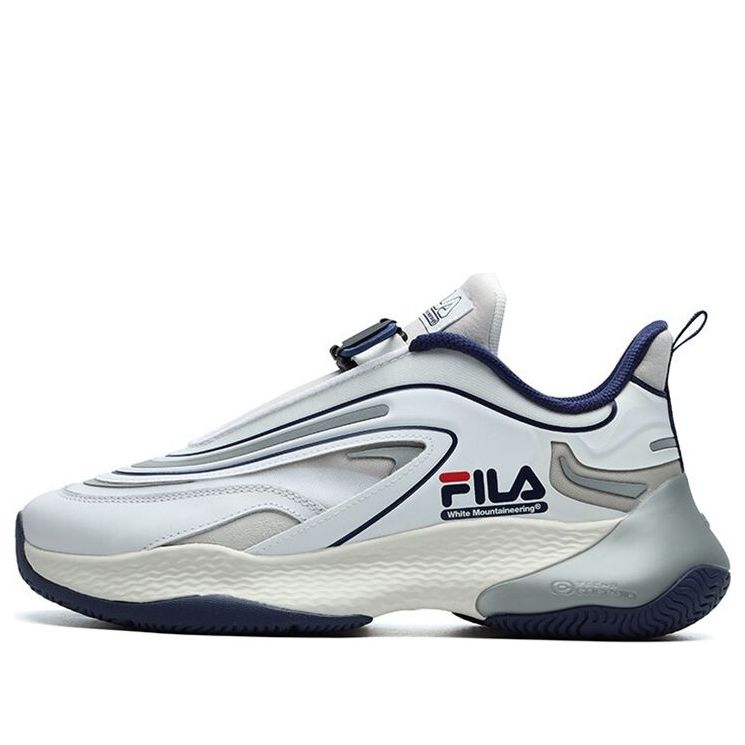 (WMNS) Fila Fusion Shoes 'White Silver Grey' T12W125206FWT