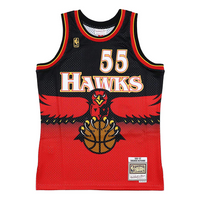Mitchell & Ness x NBA Atlanta Hawks Swingman Jersey 1996-97 'Dikembe Mutombo 55' SMJYGS18138-AHASCAR96DMO