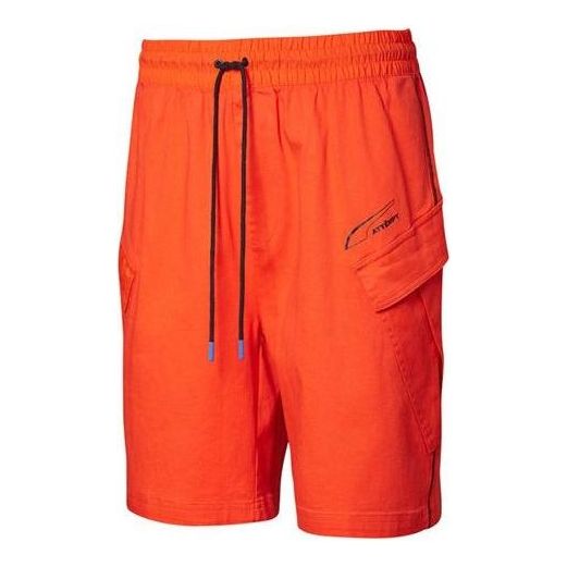 PUMA x Attempt Shorts 'Orange Black' 598196-47