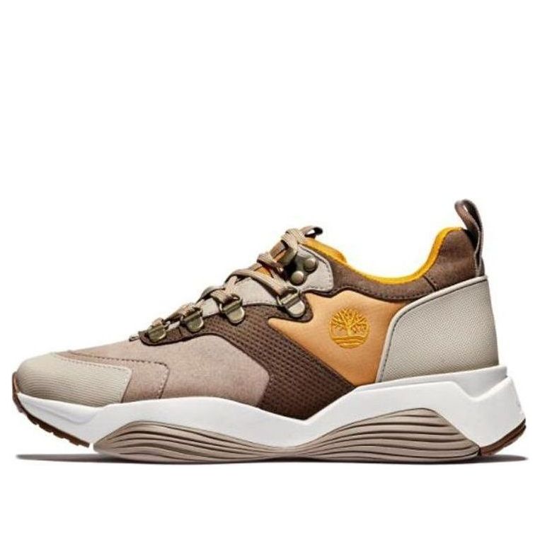 (WMNS) Timberland Emerald Bay Mixed-Media Sneakers Brown A1YDC929