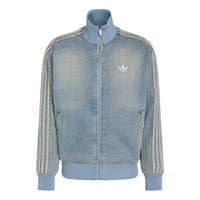 adidas Firebird Adicolor Denim Track Top Asia Sizing 'Worn Blue Denim' KS4970