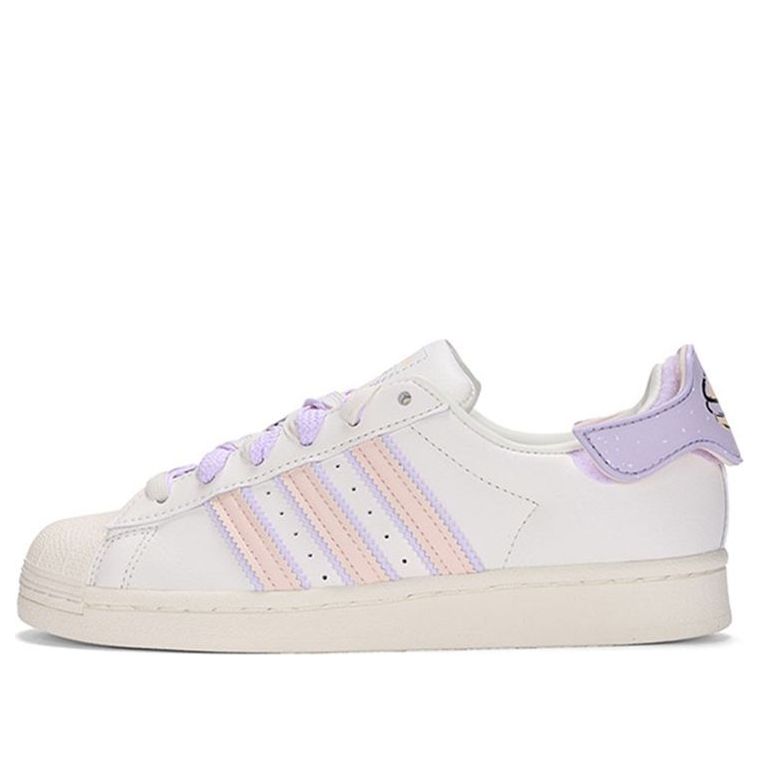 (WMNS) adidas Originals Superstar 'White Purple Pink' H03727