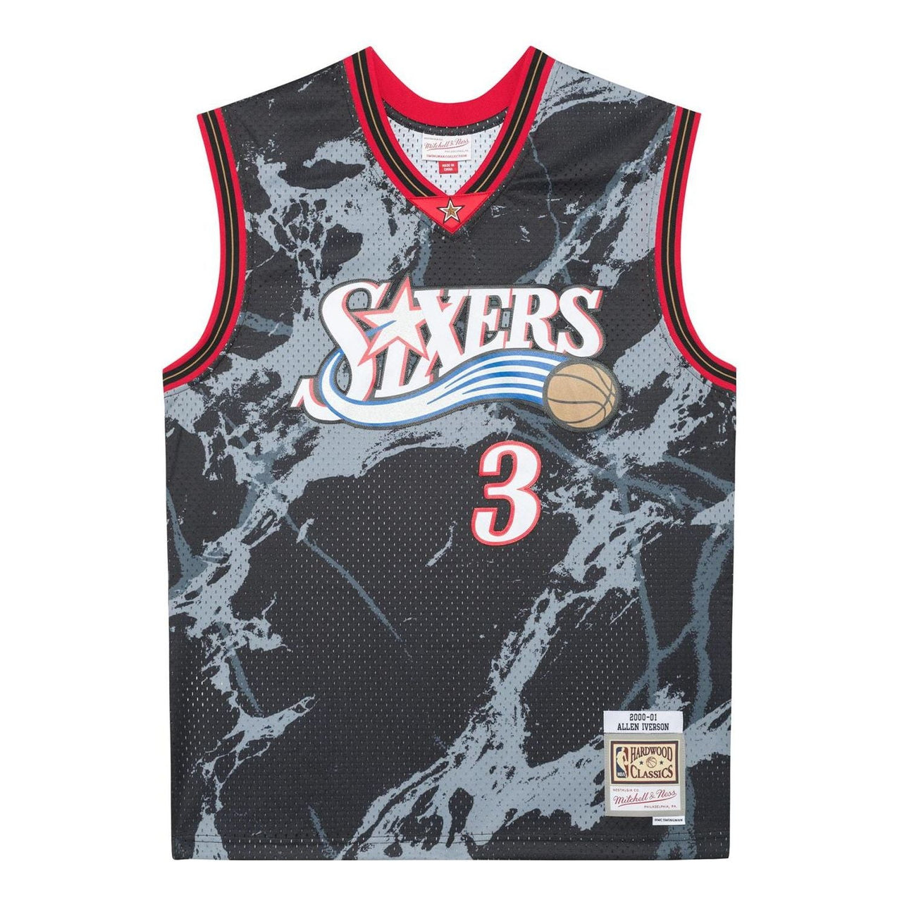 Mitchell & Ness SW 76 3 TFSM1278-P7600AIVBLCK