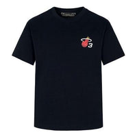 Mitchell & Ness x NBA Miami Heat Logo T-shirt 'Dwyane Wade 3' MNJYSST22019-BLACK