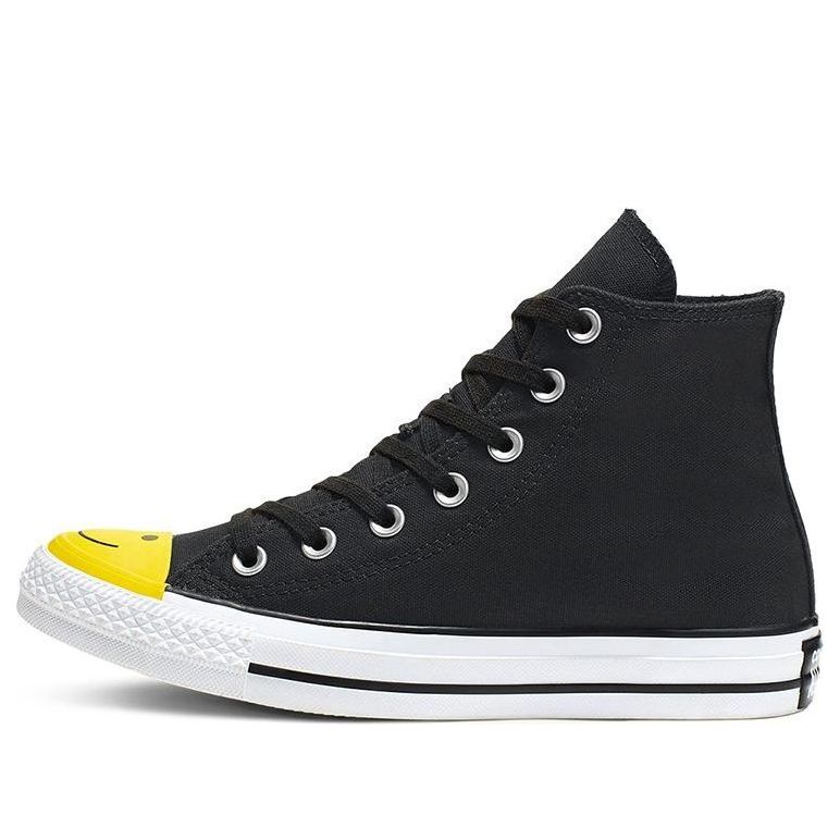 Converse Chuck Taylor All Star High 'Smiley Face - Black' 164423C