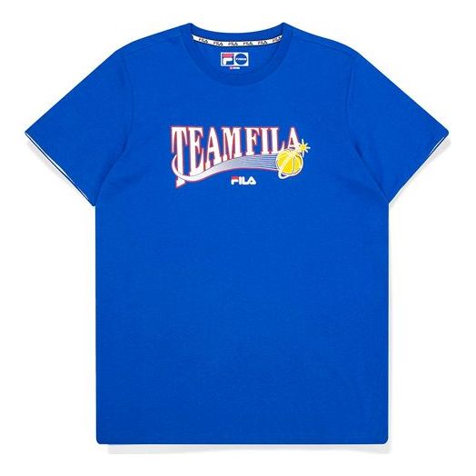 FILA FUSION Basketball Series Short Sleeve Blue T11M022116F-BU