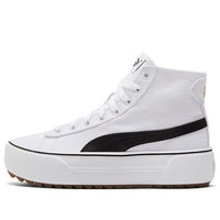 (WMNS) PUMA Kaia Mid CV 'White Black' 384409-01