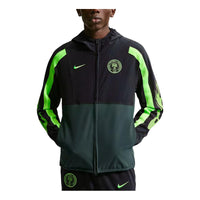 Nike Nigeria Energy Dri-FIT Woven Jacket 'Black Pro Green Electric Green' IH1286-010
