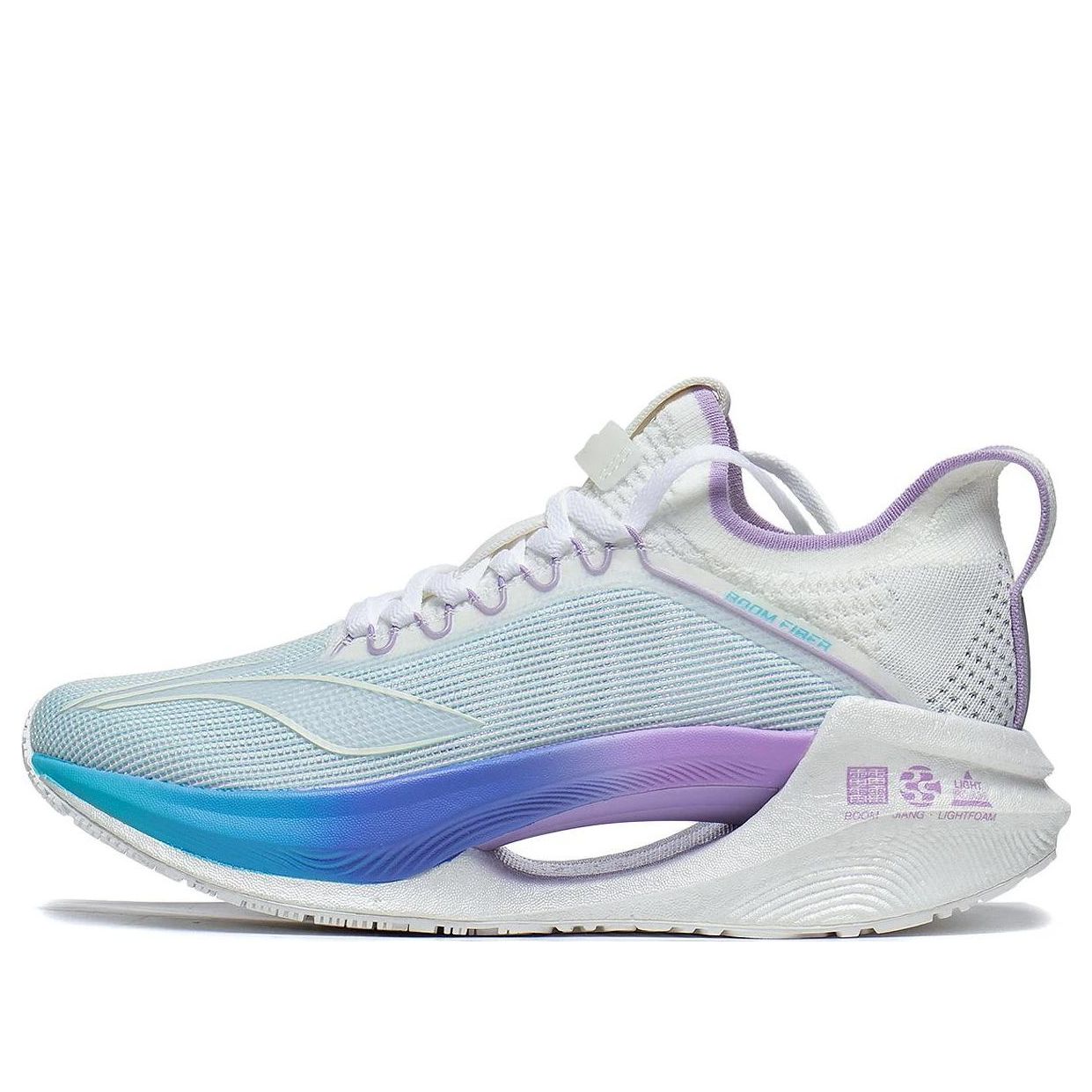 (WMNS) Li-Ning Essential 'White Purple Blue' ARRT008-11