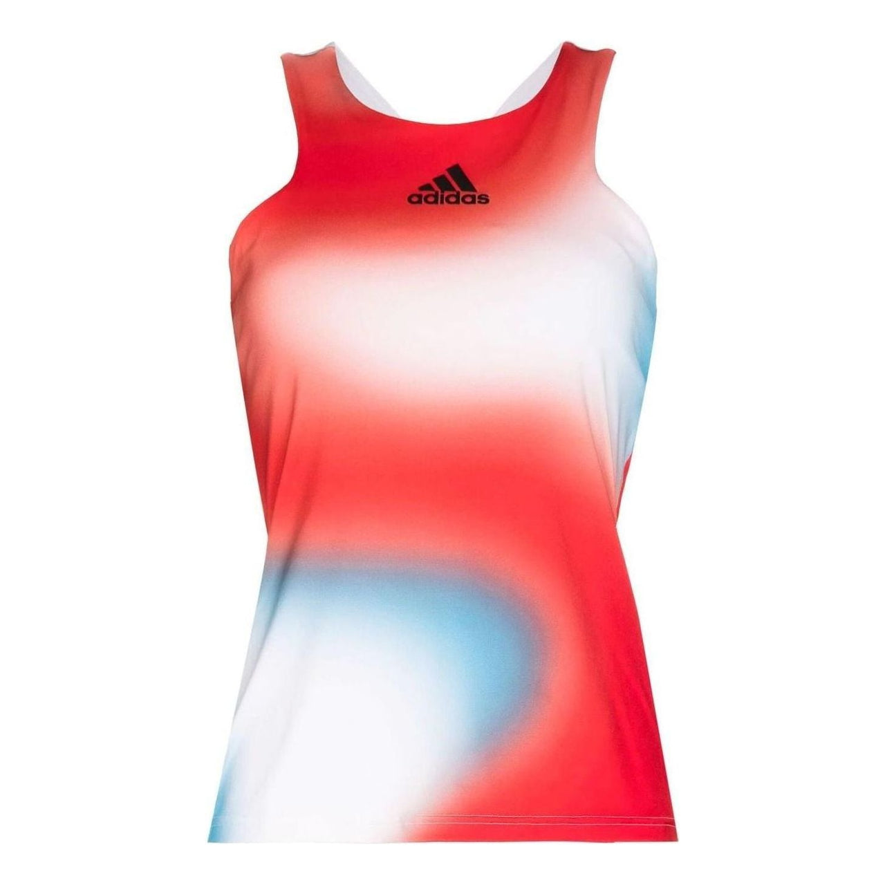 (WMNS) adidas Melbourne Tennis Printed Y-Tank Top 'Red White Blue' HA7614