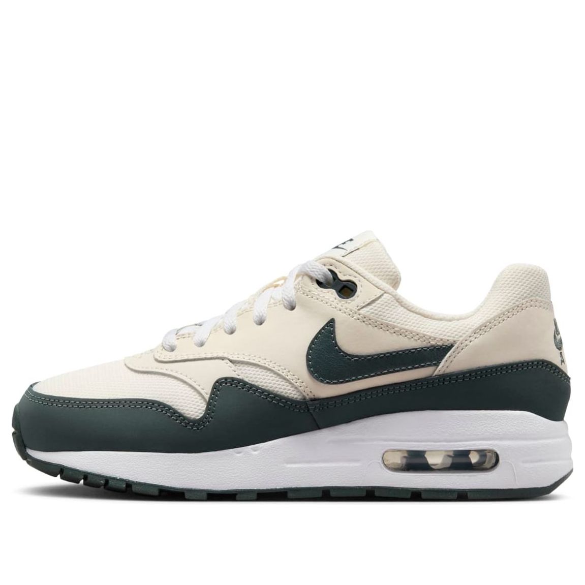 (GS) Nike Air Max 1 'Pale Ivory White Bicoastal Vintage Green' DZ3307-113
