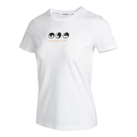 (WMNS) adidas Primeblue Graphic T-Shirt Asia Sizing 'White' GN7367