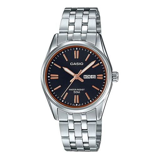 CASIO Quartz Waterproof Black Analog LTP-1335D-1A2V