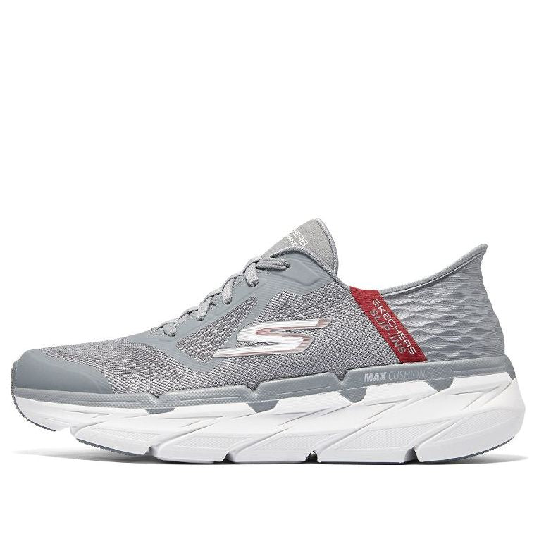 Skechers Go Run Max Cushioning 'Grey Red' 220313-GYRD