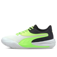 PUMA Triple Basketball 'White Green Glare' 195217-10