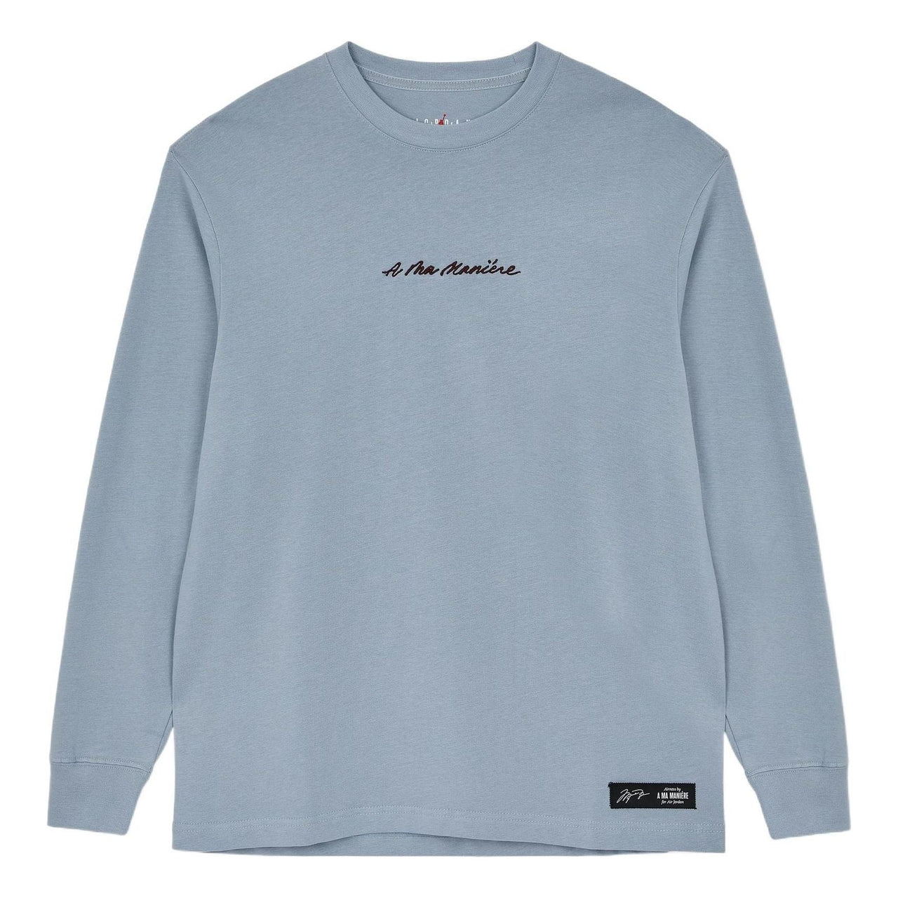 Air Jordan x A Ma Maniere Long Sleeves T-Shirt 'Light Blue' DJ9758-464