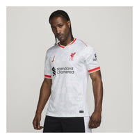 Nike Dri-FIT Liverpool FC 2024/25 Stadium Third Football Jesrey 'White Red' FQ2030-101