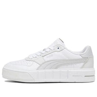 (WMNS) PUMA Cali Court Leather 'White Cool Light Grey' 393802-08