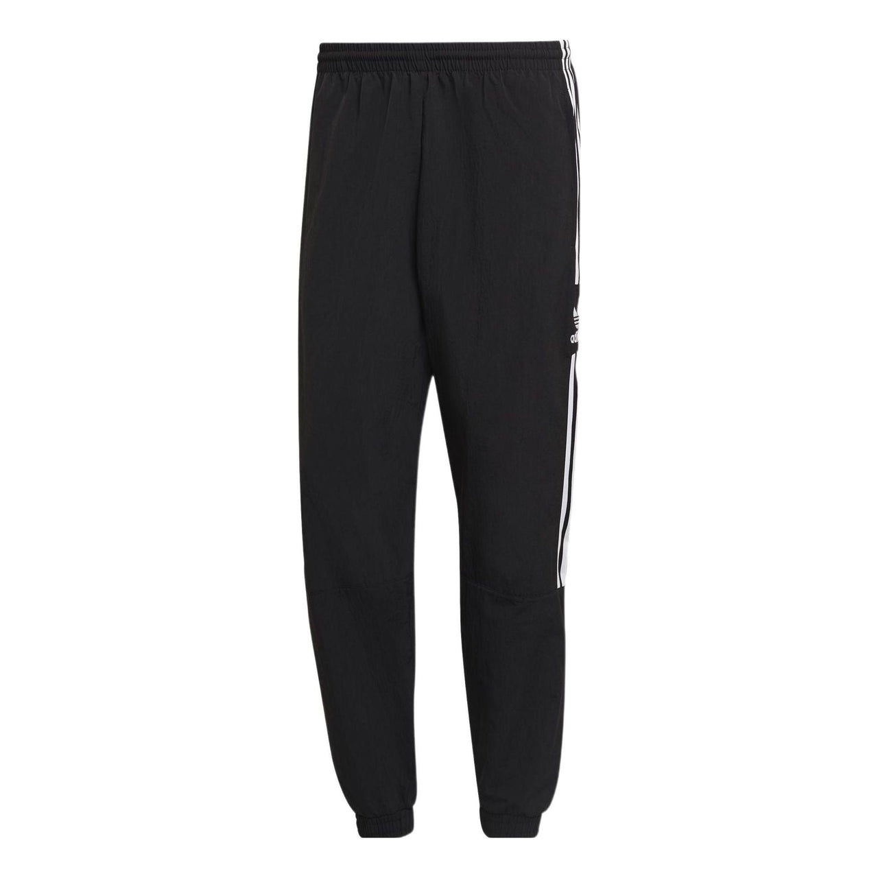 Men's adidas Logo Printing Bundle Feet Loose Sports Pants/Trousers/Joggers Black H41387