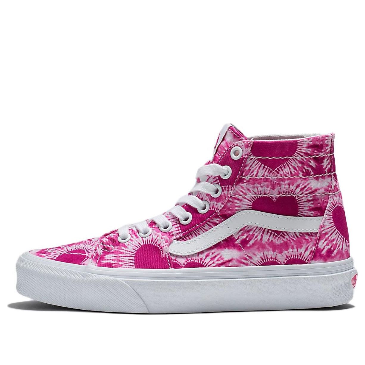 Vans Sk8-Hi Tie-dye Hearts 'Pink' VN0A5KRUVDH