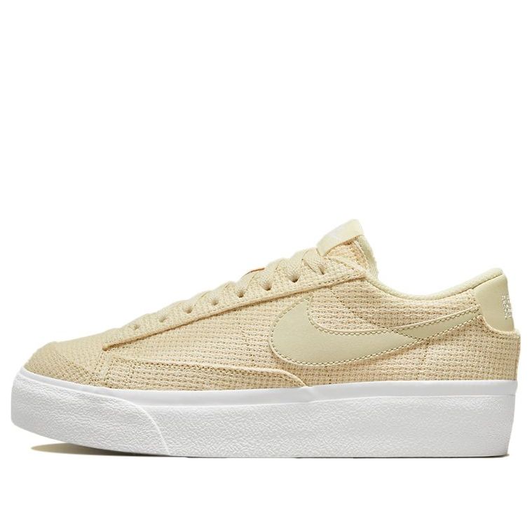 (WMNS) Nike Blazer Low Platform 'Brown White' DN0744-200