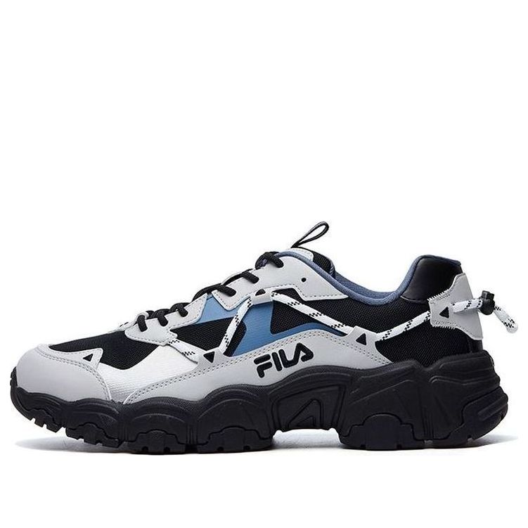 FILA Fluid Low Tops Black Gray Blue F12M114111FBV