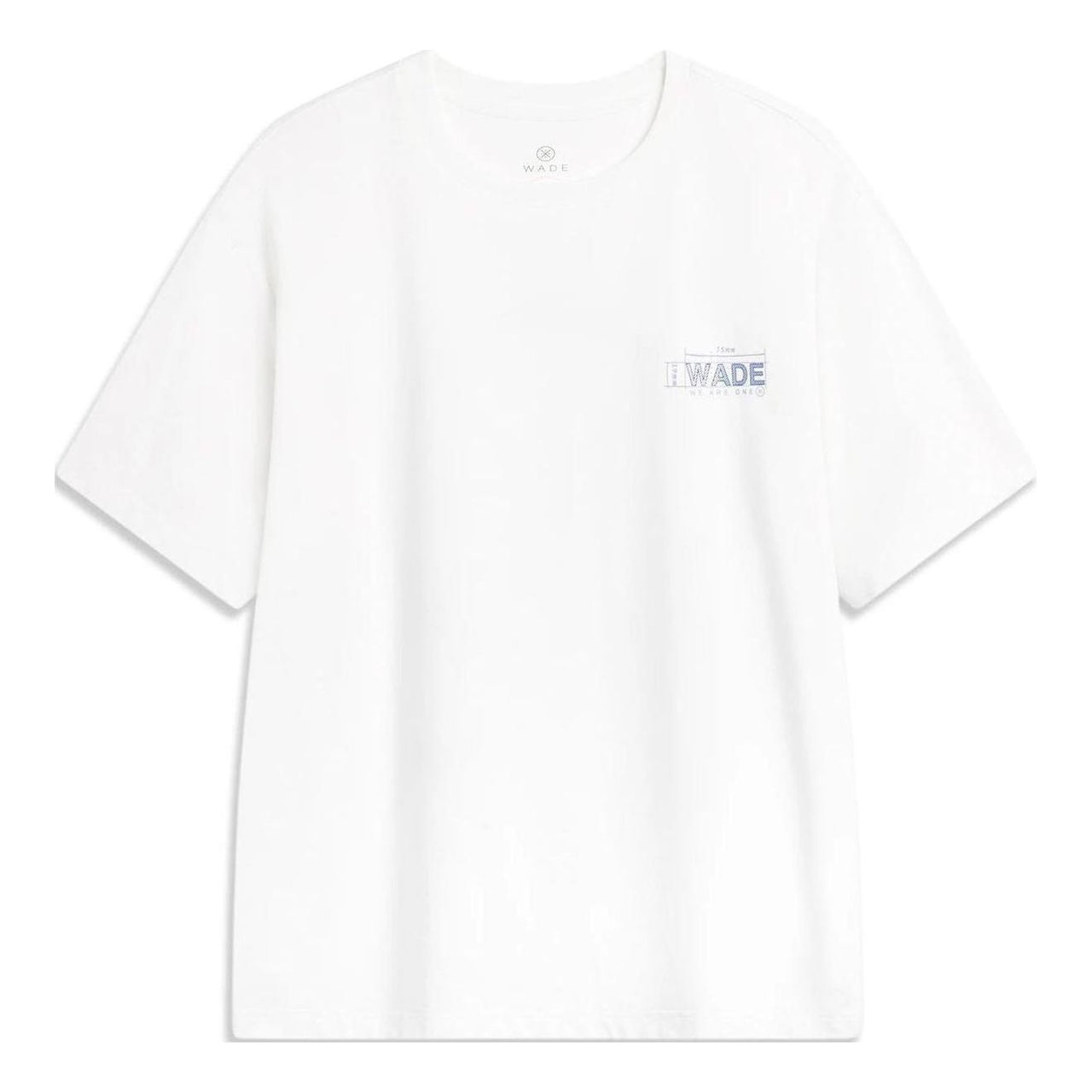 Li-Ning Way Of Wade Graphic T-shirt 'White Blue' AHSU363-4