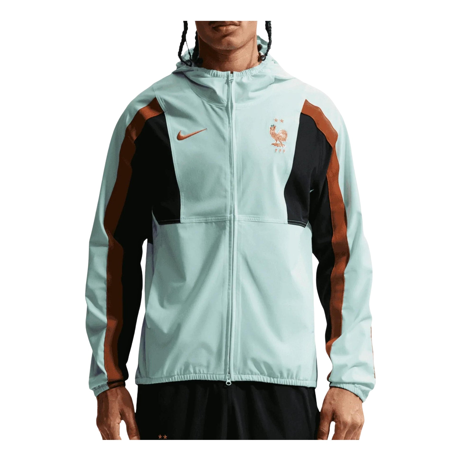 Nike FFF Energy Dri-FIT Woven Jacket 'Igloo Black Dark Russet' IH1875-393