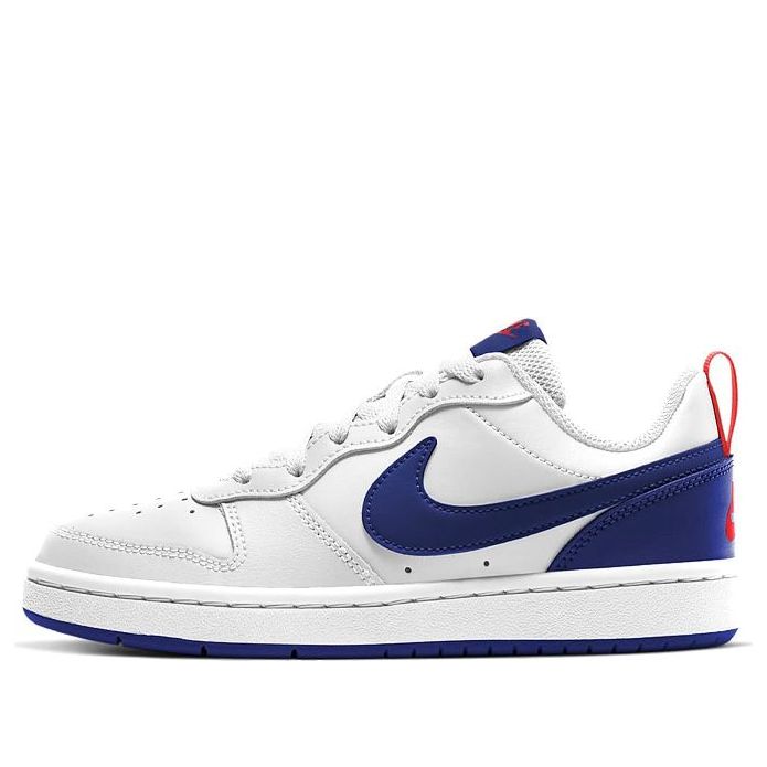 (GS) Nike Court Borough Low 2 'White Deep Royal' BQ5448-113