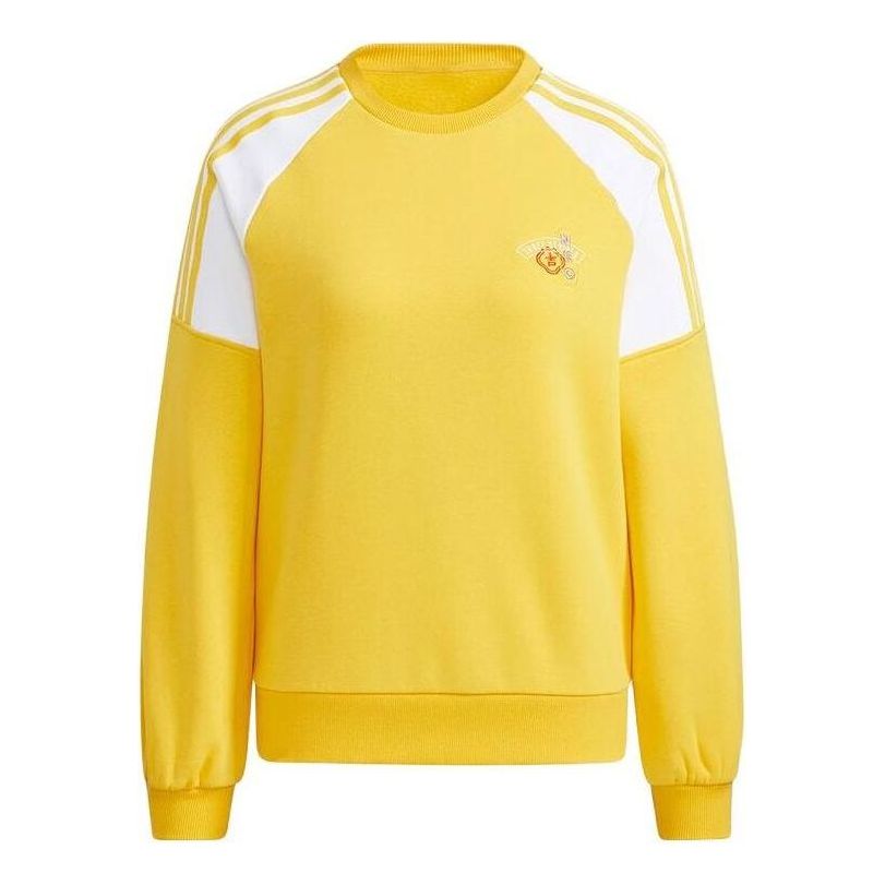 (WMNS) adidas Neo JAN Sweatshirts 'Yellow' HI4646