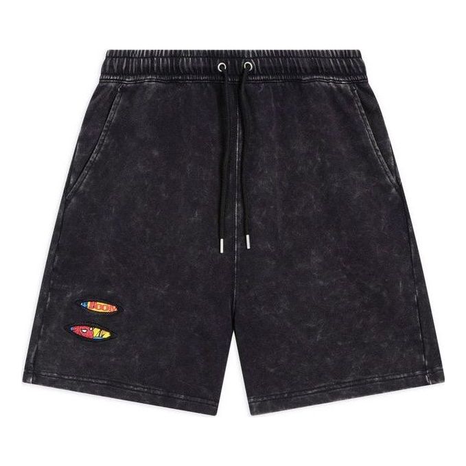 Li-Ning x MARVEL Graphic Shorts 'Washed Black' AKSSB11-1