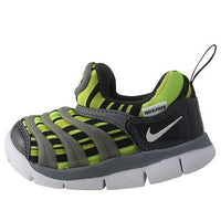 (TD) Nike Dynamo Free Low-Top Running Shoes Gray/Green 834366-700