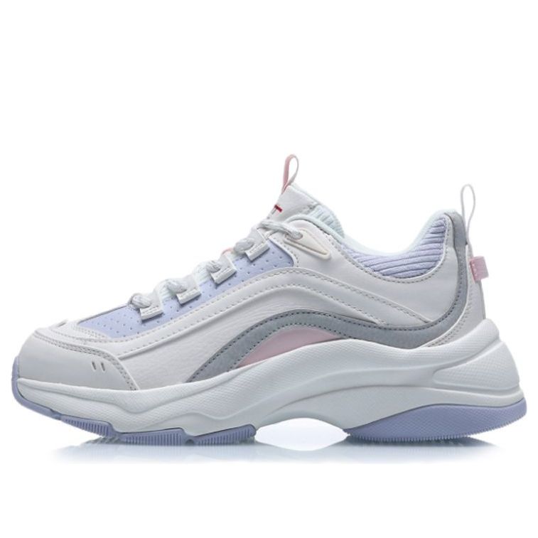 (WMNS) Li-Ning Aurora Skywalk 'White Blue Pink' AGCQ494-2