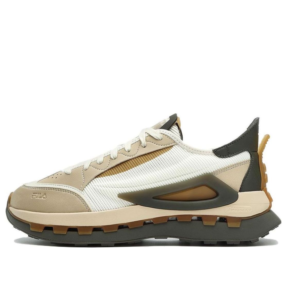 FILA KM Athletic Shoes 'White Beige Green' F12M333103FBP
