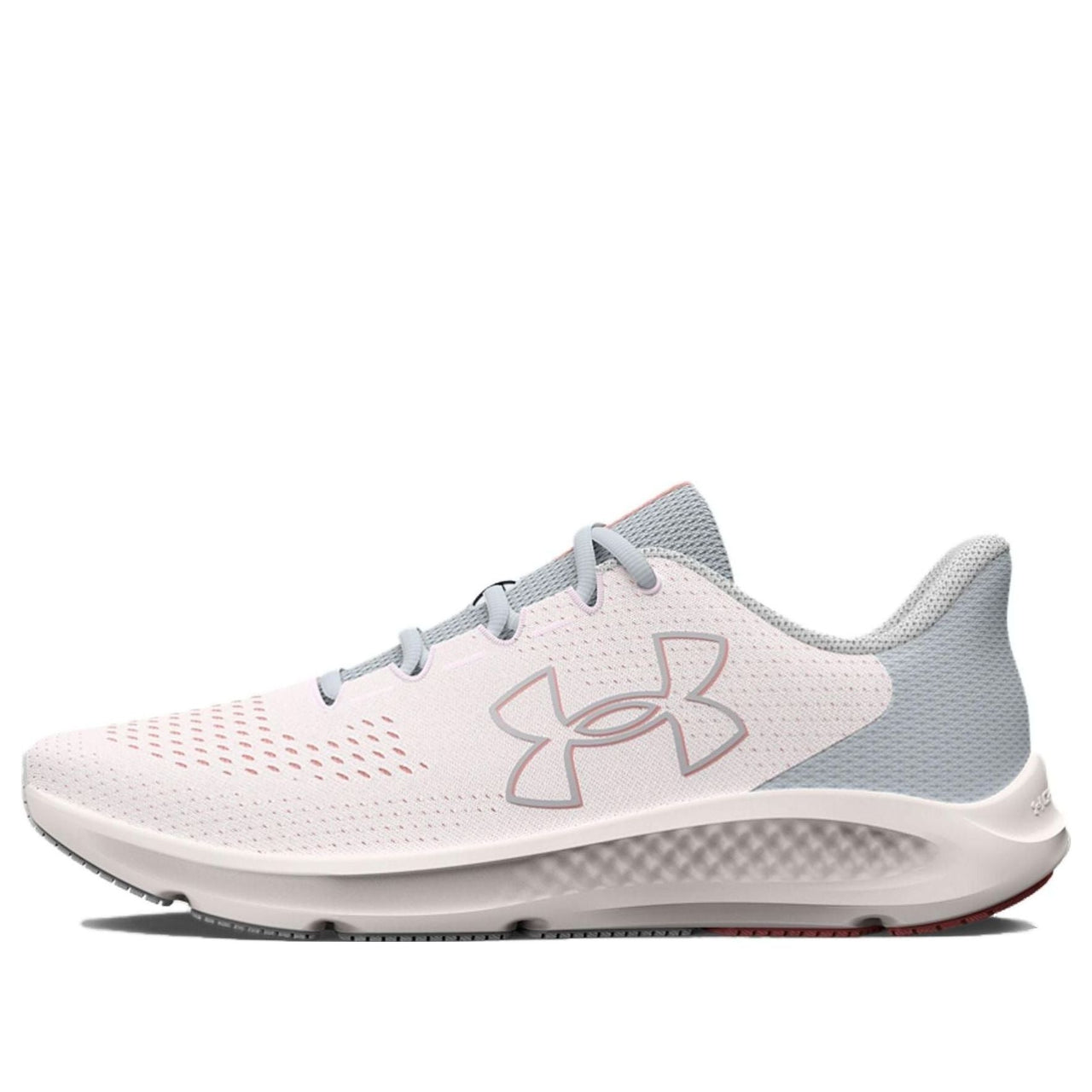 (WMNS) Under Armour Charged Pursuit 3 'Big Logo - White Pink Fizz' 3026523-101