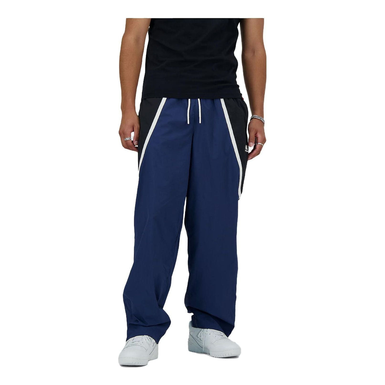 New Balance Hoops Woven Pant 'Navy' MP33589-NNY