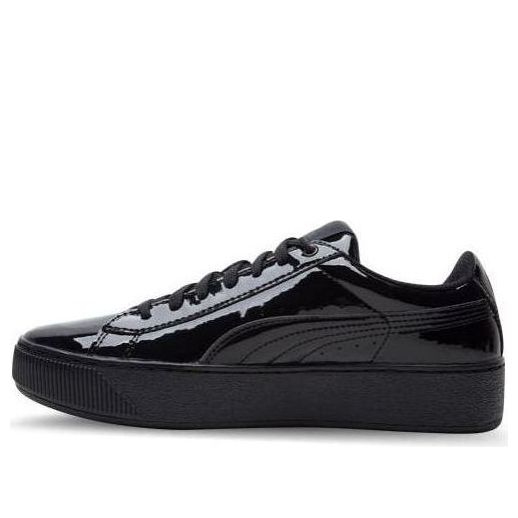 (WMNS) PUMA Vikky Platform V 'Triple Black' 364892-02