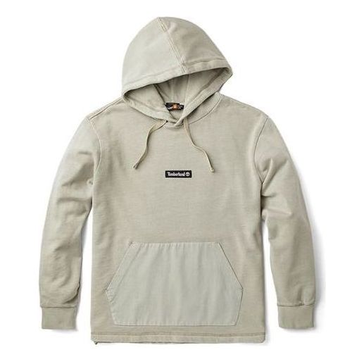 Timberland Mixed Media Garment Dye Hoodie 'Island Fossil' A6JWK-CY2
