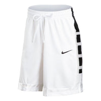 Men's Nike Side Contrasting Colors Basketball Sports Shorts White DN4003-100