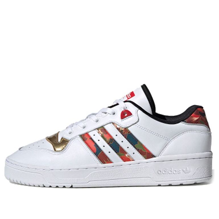 (WMNS) adidas Rivalry Low CNY 'Black Gold Red' FW5273
