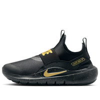 (GS) Nike Flex Runner 4 'Black Metallic Gold' IM6737-001