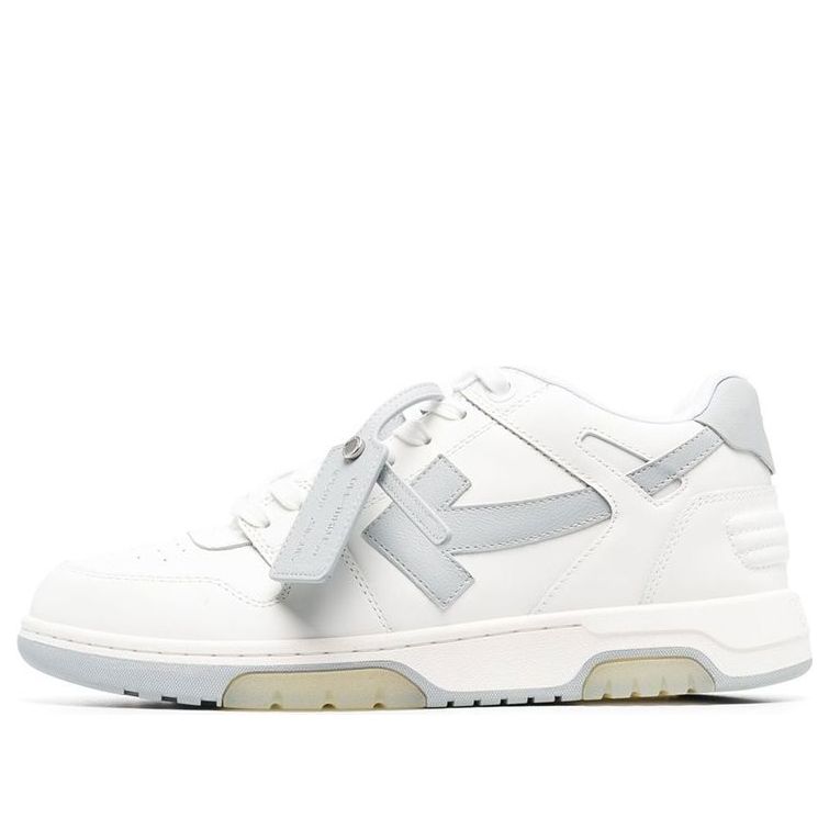 Off-White Out Of Office Low-Top Sneakers 'White Grey' OMIA189C99LEA0040109