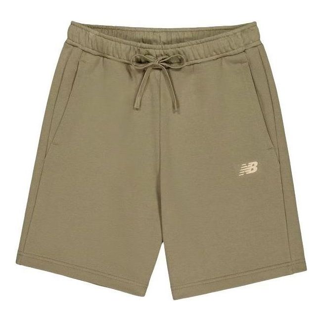New Balance NB Logo Cotton Short 'Covert Green' AMS41365-CGN