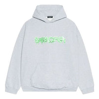 Balenciaga Slime Hoodie Wide Fit 'Grey Green' 674986TLVF21203
