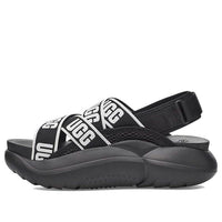 (WMNS) UGG LA Cloud Collection Sports sandals 'Black' 1110090-BCKL