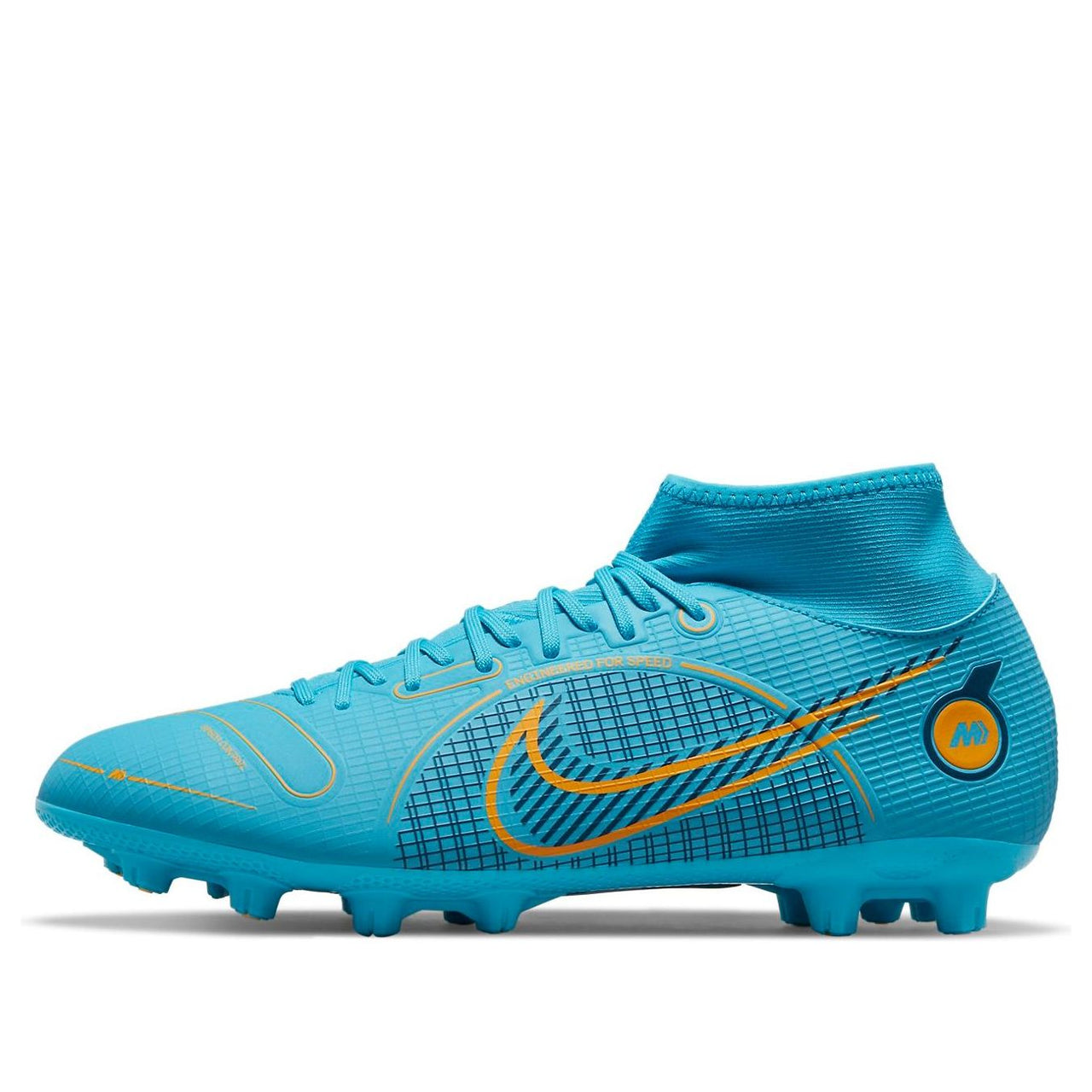 Nike Mercurial Superfly 8 Academy HG 'Light blue Yellow' DJ2867-484