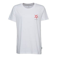 (WMNS) Converse GRAPHIC TEE Sports Short Sleeve White 10018143-A01